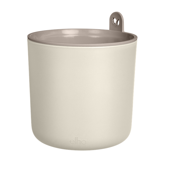 happy herbs 14cm linnen wit